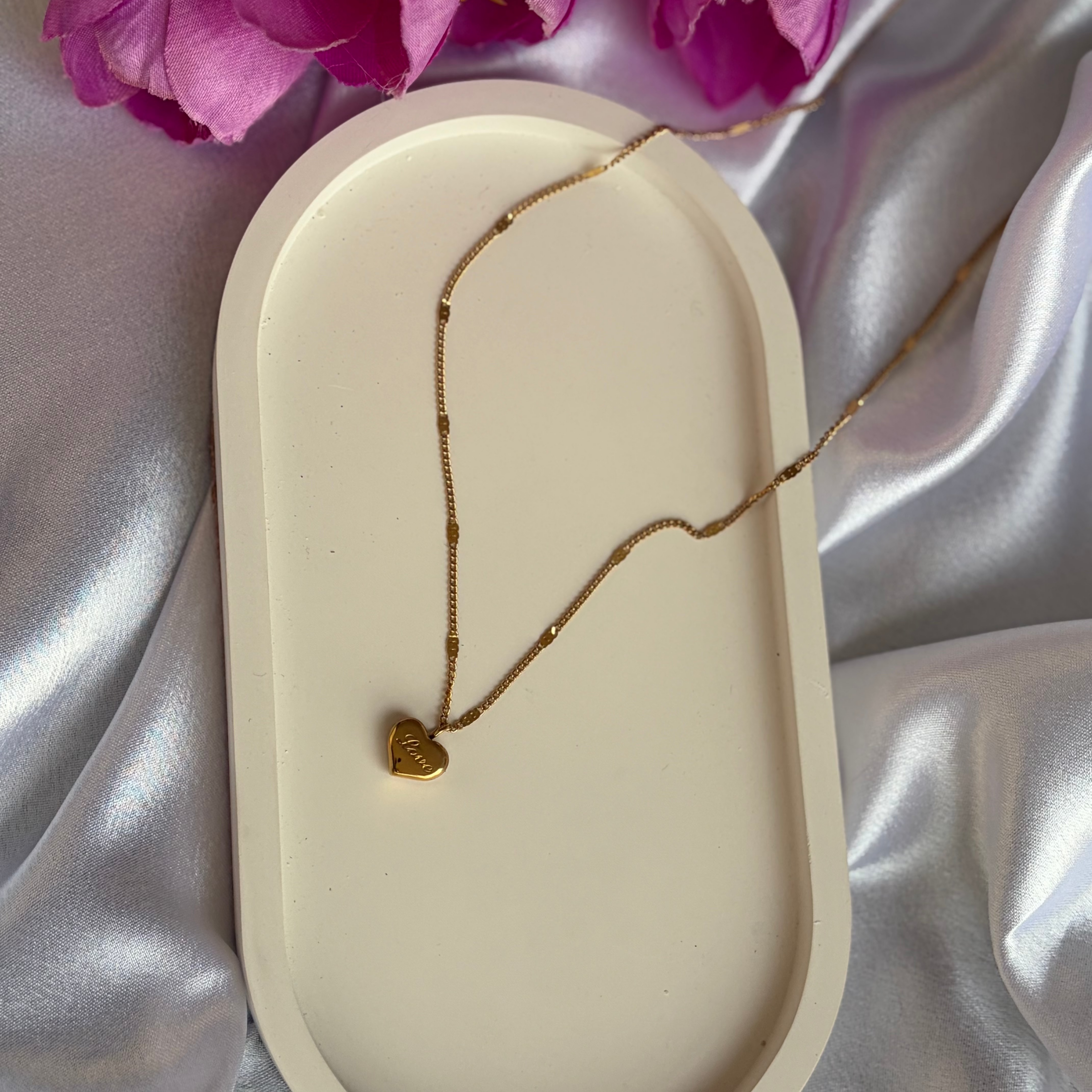 Golden Heart Necklace