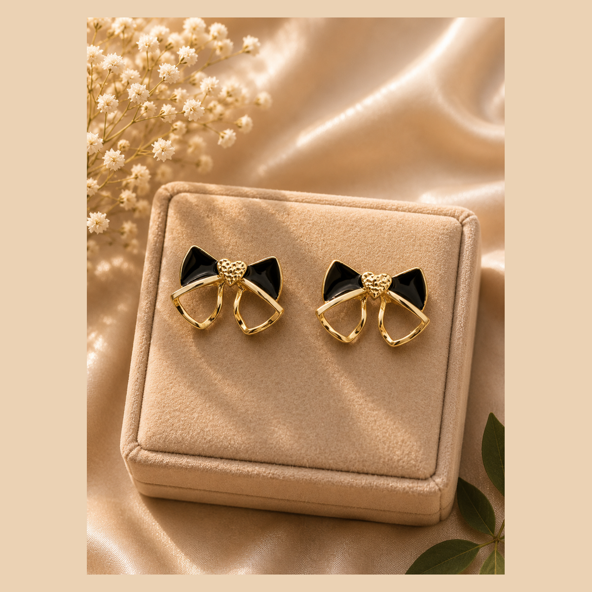 Bow Stud Earring