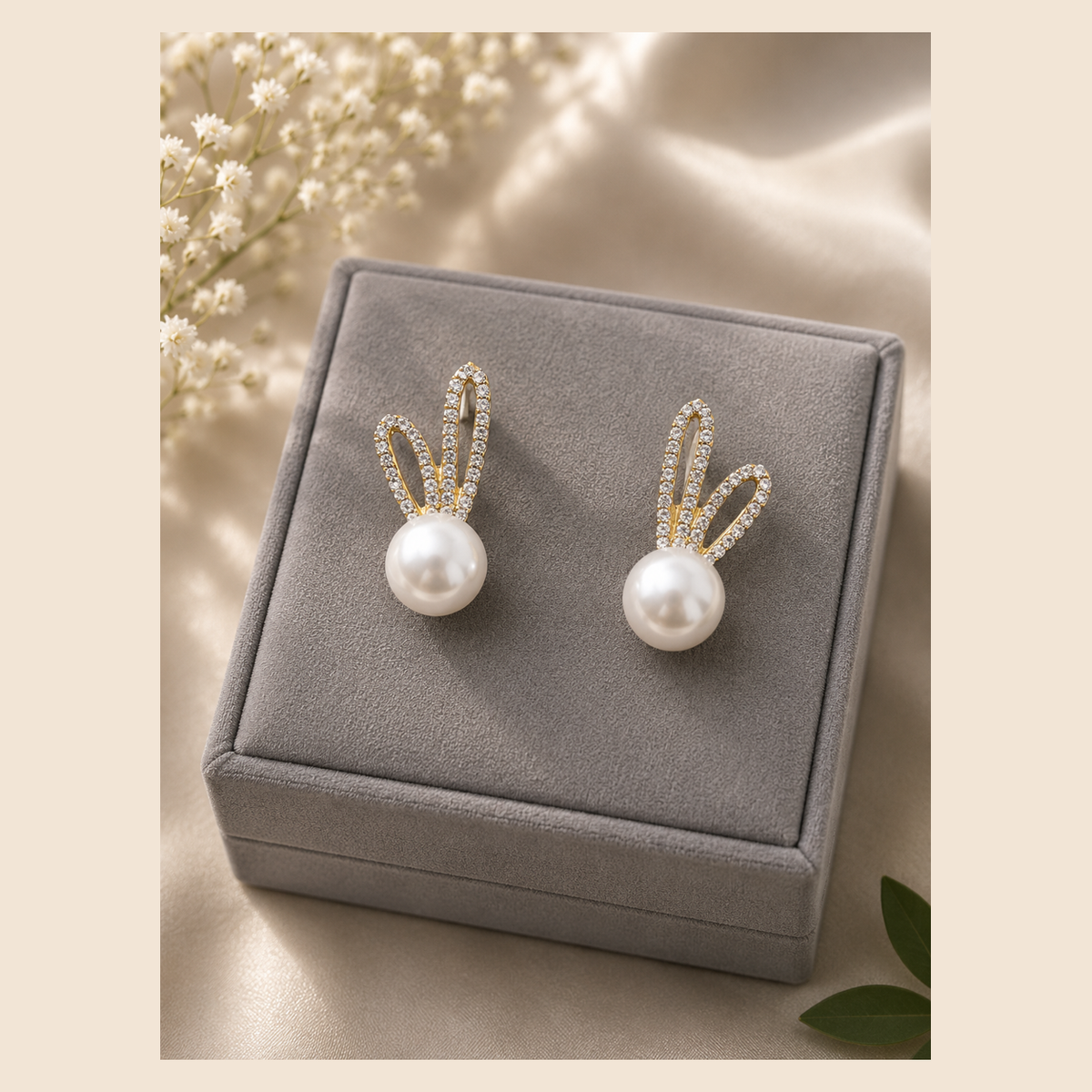 Bunny Stud Earring